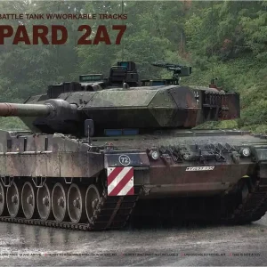 Rye Field Model RM-5108 German Main Battle Tank Leopard 2A7 with Workable Tracks Nouvelle Collection