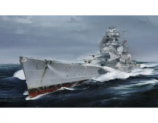 Trumpeter 05775 German Cruiser Admiral Hipper (1940) Populaire