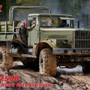 Armory Models Group 72450 KrAZ-255B - Soviet Heavy 6x6 Cargo Truck Quantité Limitée