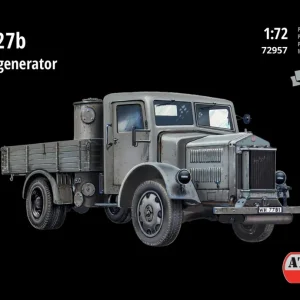 Attack 72957 Tatra T27b Holzgas generator Profi Line - including resin details and wheels ‘Fight for Us‘ Line Commander Maintenant