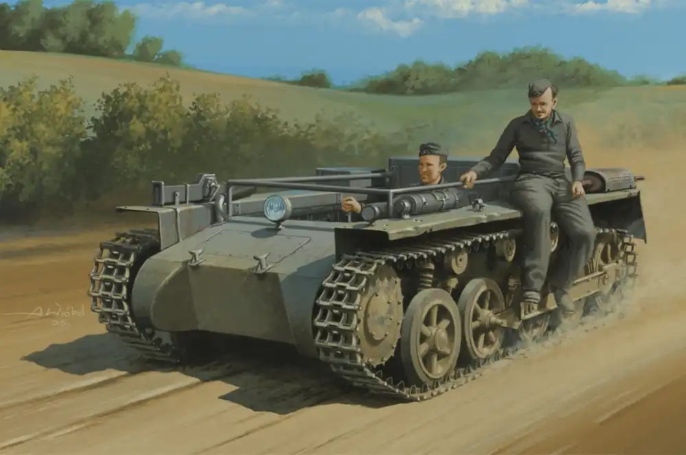 Bon Plan Hobby Boss 80144 PzKpfw I Ausf A ohne Aufbau