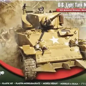 Mirage-Hobby 726088 US Light Tank M5A1 (Late) 4th Armoured Division, Normandy, July 1944 Prix Choc