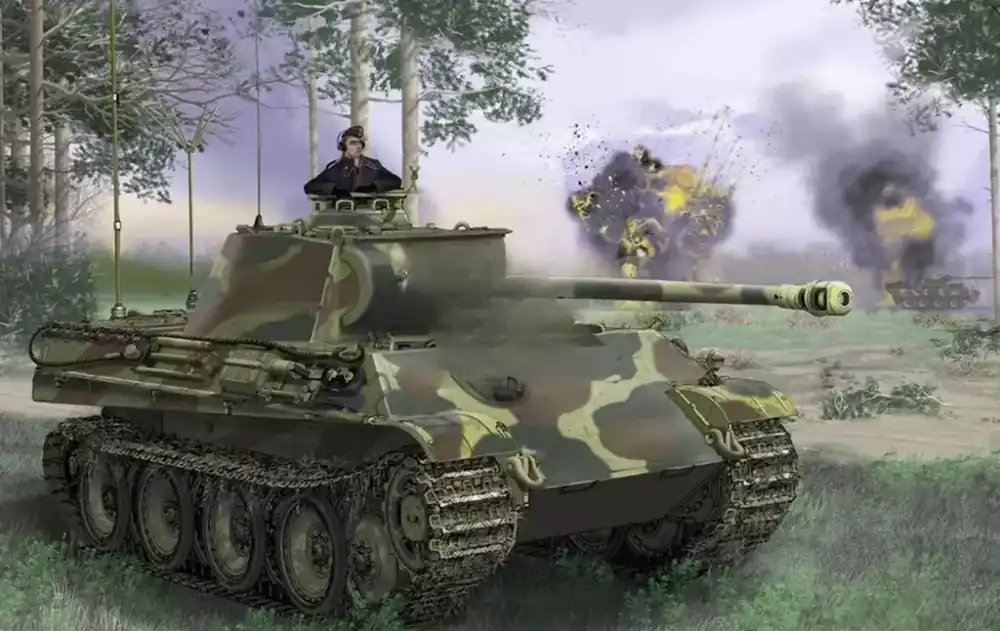 Dragon 6841 Befehls Panther Ausf.G Haute Qualité