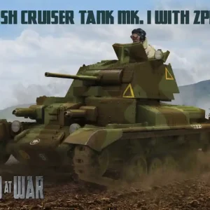 IBG WAW011 A9 British Cruiser Tank Mk.I with ZPDR gun Jusqu'à Épuisement Des Stocks