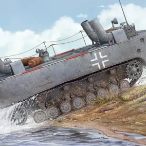 Hobby Boss 82462 German Land-Wasser-Schlepper II-Upgraded Jusqu'à Épuisement Des Stocks
