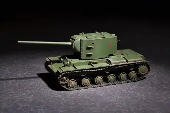 Authentique Trumpeter 07162 Russian KV-2 with 107mm zis-6
