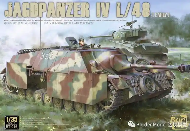 Commander Maintenant Border Model BT016 Jagdpanzer IV L/48 Early