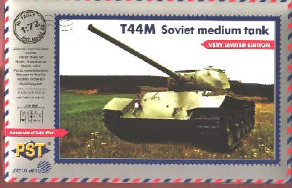 PST 72067 Soviet T-44M medium tank with Zebrano etching parts(very limited edition) Soldes