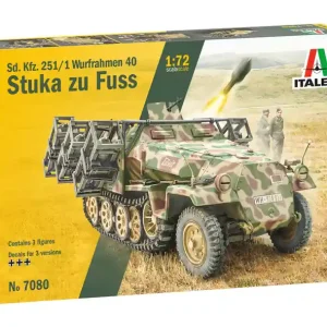 Italeri 7080 Sd. Kfz. 251/1 Wurfrahmen 40 Stuka zu Fuss Acheter Direct
