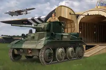 Bronco CB35210 A17 Vickers Tetrarch MkI / MkICS Light Tank Soldes