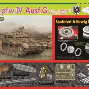 Prix Réduit Dragon 6894 Pz.Kpfw.IV Ausf.G Premium Edition Apr-May 1943 Production