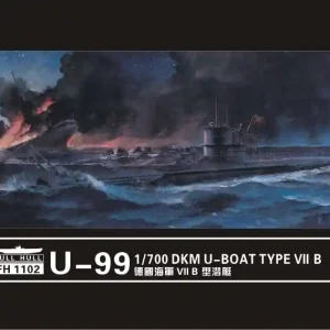 Promotion Flyhawk 1102 U-boat Type VII B DKM U-99 (2 Kits in box)