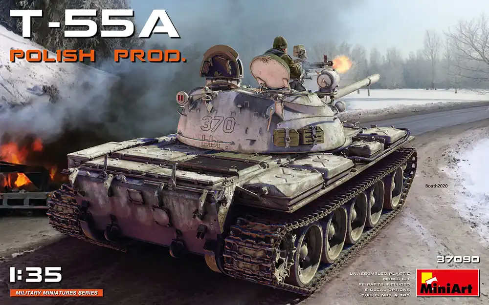 Bon Marché MiniArt 37090 T-55A Polish production