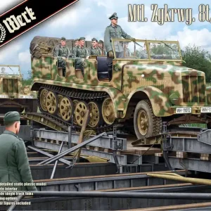 Das Werk 35037 Mtl. Zgkrwg. 8t, Sd.Kfz.7 w/ Crew Nouveauté