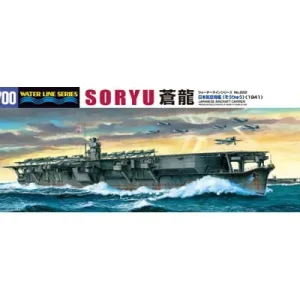 Aoshima 04515 I.J.N. Aircraft Carrier Soryu (1941) Offre Limitée