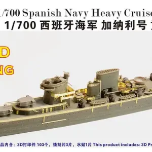 Offre Exclusive Seed Hobby SH700065 Spanish Navy Heavy Cruiser Canarias Model Kit (3D Printing)