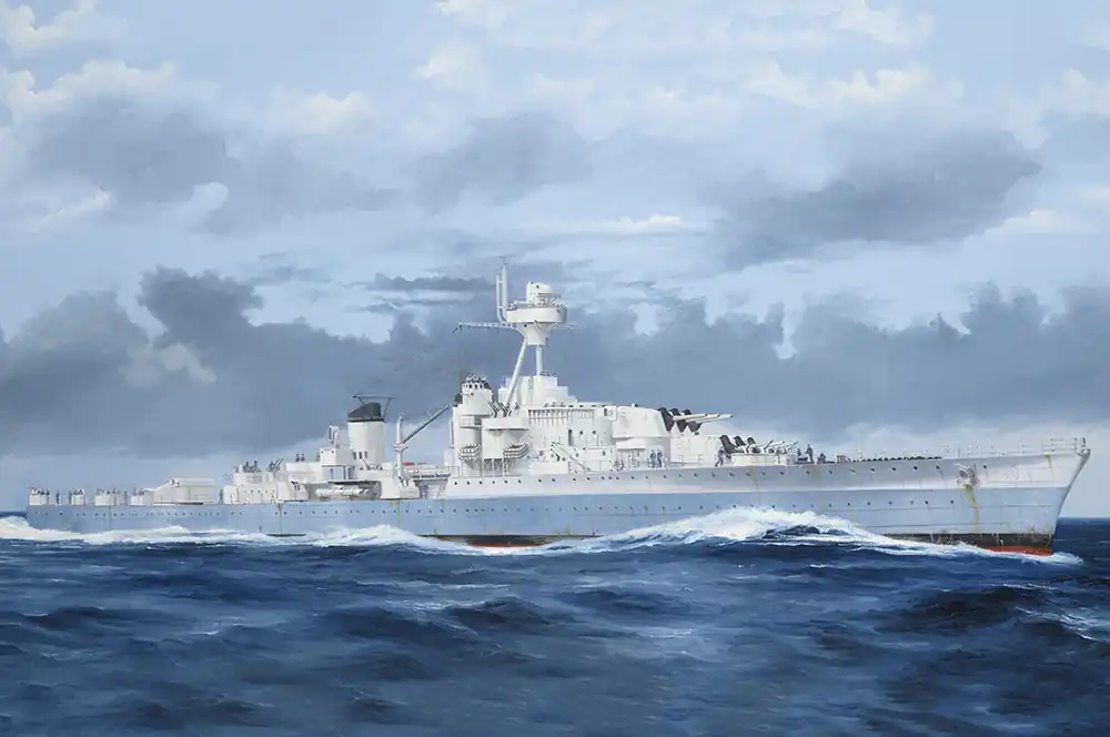 Trumpeter 05375 French Light Cruiser Georges Leygues Nouvelle Collection