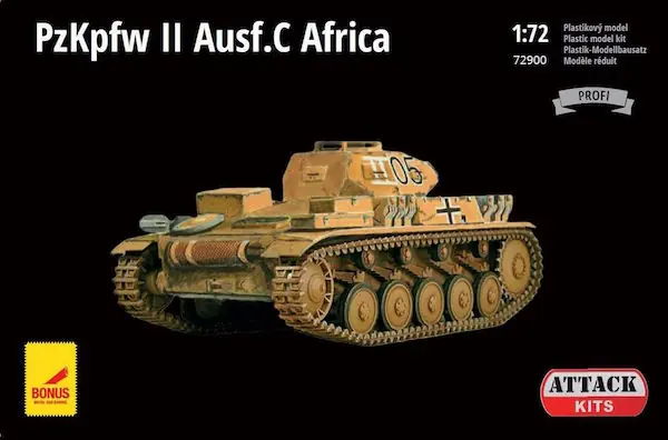 Attack 72900 Pz.Kpfw II Ausf.C Africa Satisfait Ou Remboursé