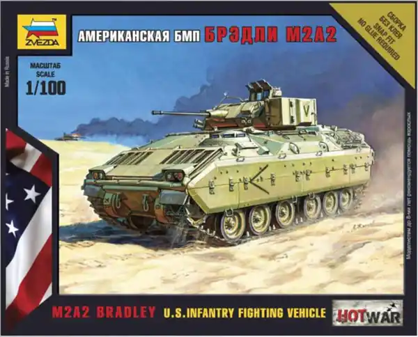 Zvezda 7406 M2A2 BRADLEY U.S Infantry Fighting Vehicle Offre Du Jour