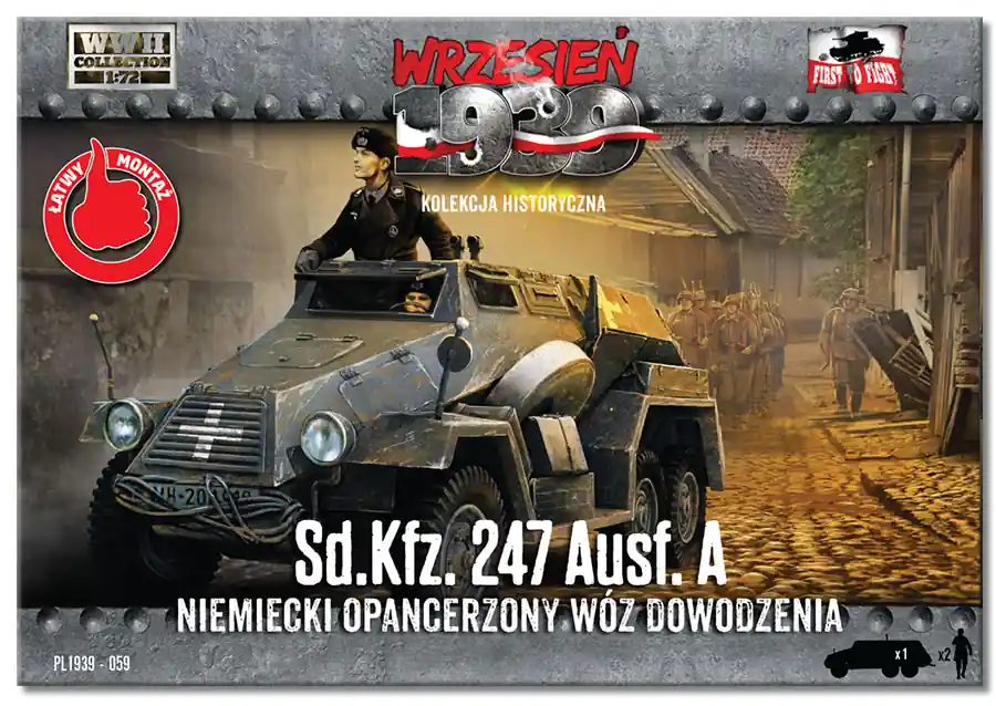 First to Fight PL059 Sd.Kfz. 247 Ausf. A Dernier Modèle