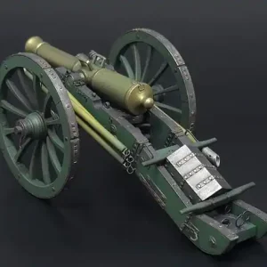 Paiement Sécurisé Hauler A32001 Napoleonic Cannon Gribeauval 8-Pounder