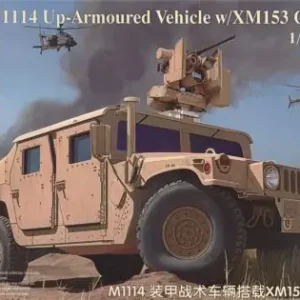 Bronco CB35136 American M1114 Up-Armoured Vehicle with XM153 CROWS II Offre Exclusive