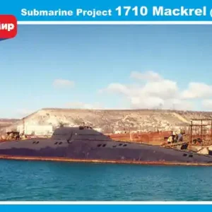 Meilleure Vente Mikromir 350-024 Submarine Project 1710 Mackrel (Beluga class)