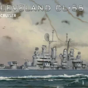 Very Fire 700920DX USS Cleveland (CL-55) - Deluxe Kit Prix Choc
