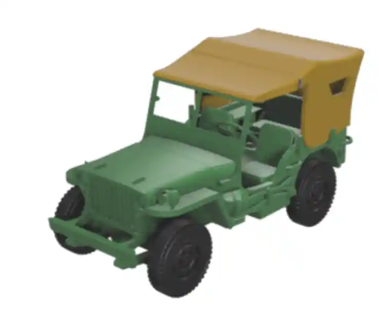 L‘Arsenal 2.0 3D144072 Jeep Willys covered x 5 Commander Vite