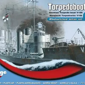 Mirage-Hobby 900001 Torpedoboot V106, WWI German Torpedo Boat Quantité Limitée