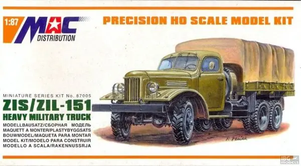 Offre Spéciale MAC 87005 Zis/Zil-151 Heavy Military Truck