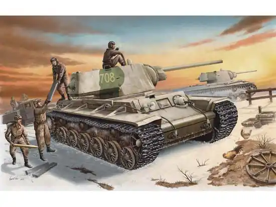 Meilleur Prix Trumpeter 00359 KV-1 mod.1942 Heavy Turret
