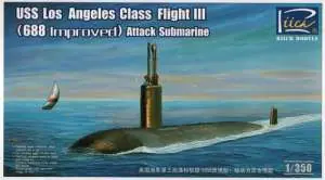 Populaire Riich.Models RN28007 Los Angeles Class Flight III (688 Improved)