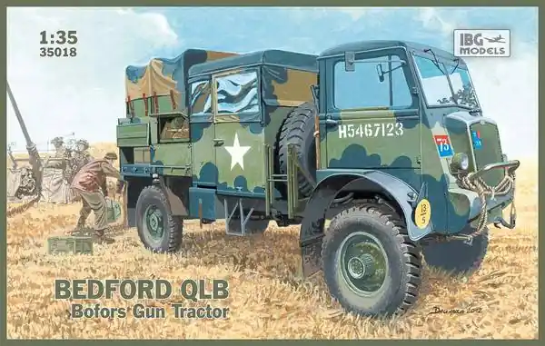 Expédition Rapide IBG 35018 Bedford QLB Bofors Tractor Gun