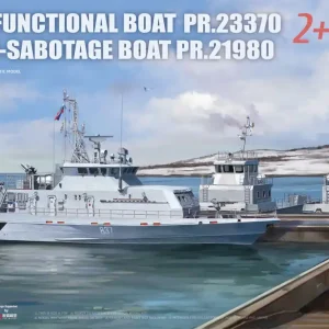 Takom 6014 Multifunctional Boat Pr. 23370 And Anti-Sabotage Boat Pr. 21980 (2+2+2) Soldes