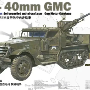 AFV Club 35334 M34 40mm GMC U.S. Army Korean War - Self-Propelled Anti-Aircraft Gun Populaire