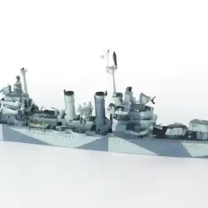 NIKO MODEL 7038 USS Nashville CL43 1944 Affaire À Saisir