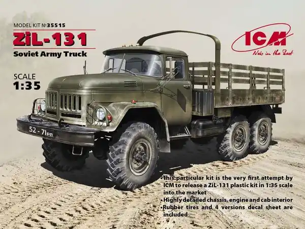Remise ICM 35515 ZiL-131, Soviet Army Truck