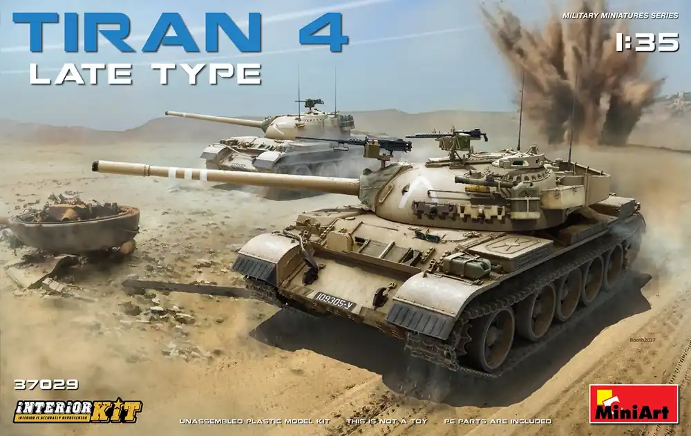 MiniArt 37029 Tiran 4 Late type w/interior Retour Gratuit