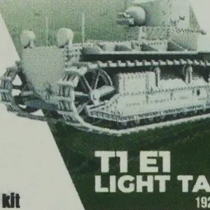 Offre Exclusive Peddinghaus-Decals 72Y046 English Light Tank T1 E1 1922-1928