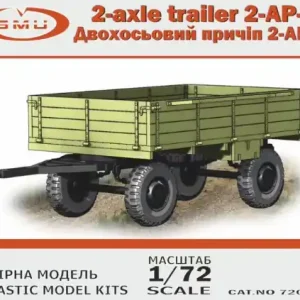 Gmu Model 72002 2-axle trailer 2-AP-3 Must-Have