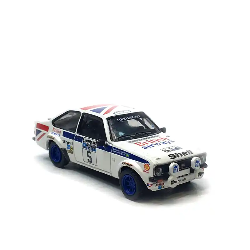 Ford Escort RS 1800, n°5, Rallye RAC Lombard 1977, Björn Waldegard, Hans Thorszelius - BREKINA 19584 - HO 1/87 Satisfait Ou Remboursé