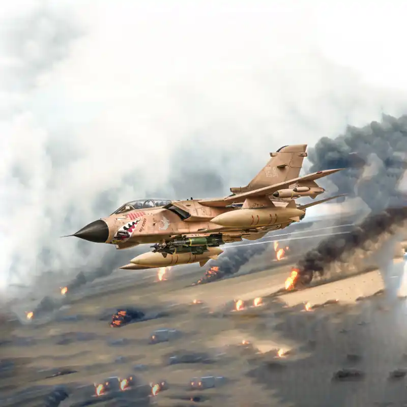 Tornado GR.1, Tempête du désert - ITALERI 2521 - 1/32 Solde