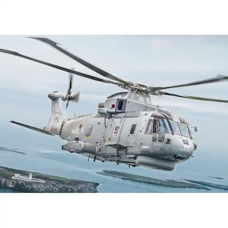 Certifié AW101 Merlin HM.1, 3 versions - ITALERI 1486 - 1/72