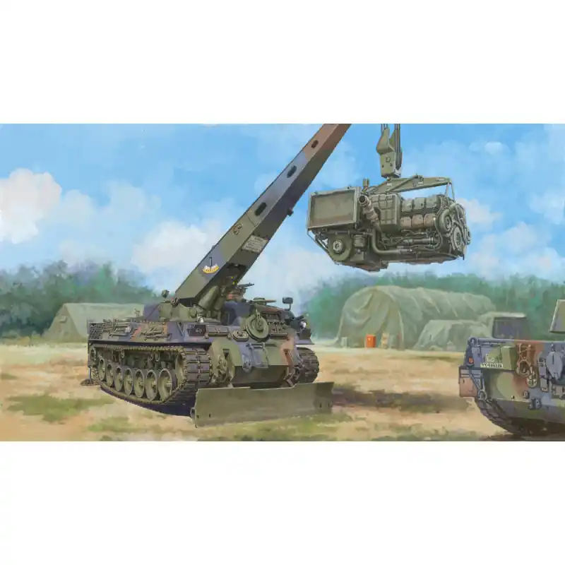 Dernier Modèle Bergepanzer BPzz2A2 "Buffalo" ARV - HOBBY BOSS 84568 - 1/35