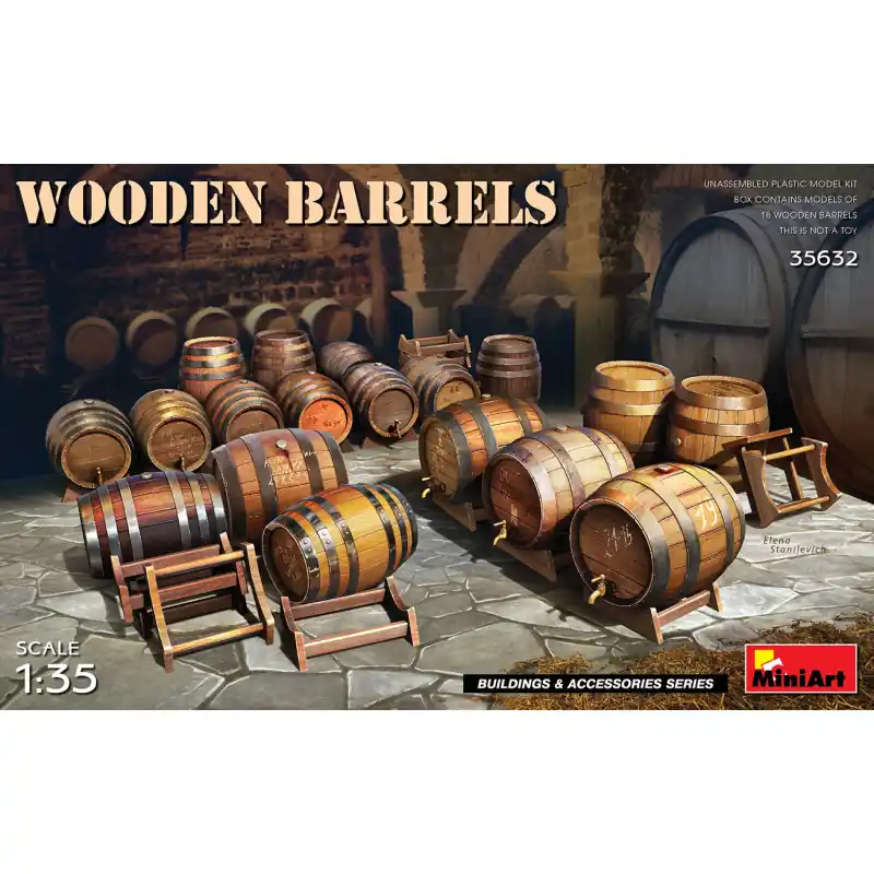 Tonneaux en bois - MiniArt 35632 - 1/35 Must-Have