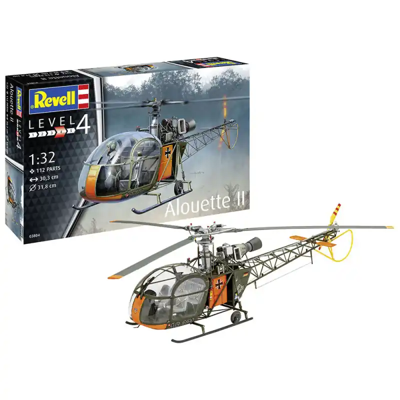 Promotion Hélicoptère Alouette II - REVELL 03804 - 1/32