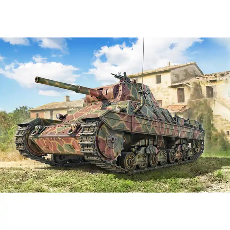 Commander Vite Char / Tank Carro Armato P26/40 - ITALERI 6599 - 1/35