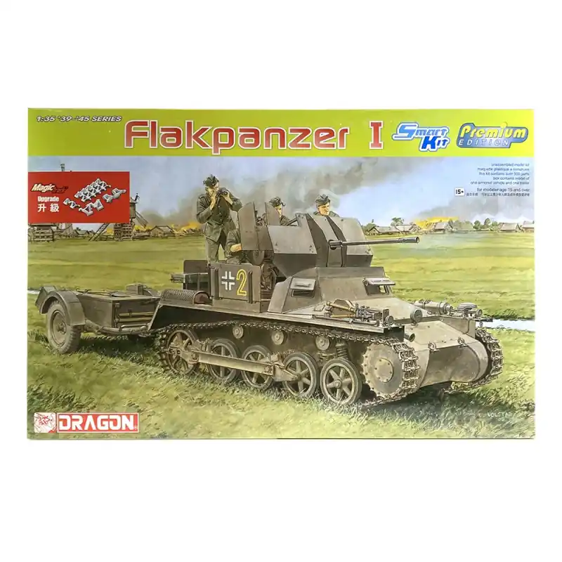 Char / Flakpanzer 1, 2cm Flak 38 - DRAGON 6577 - 1/35 Quantité Limitée