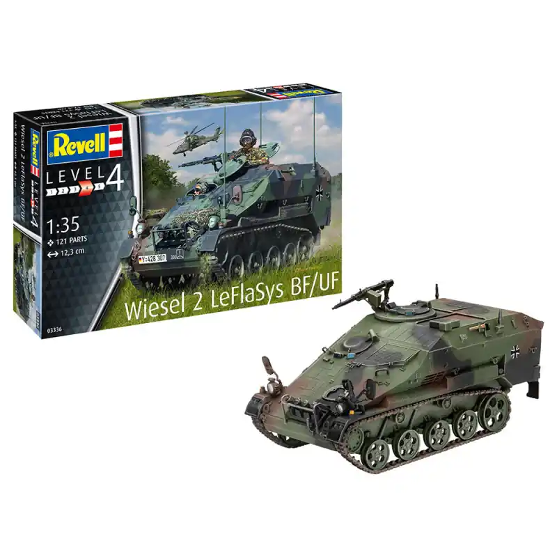 Bon Plan Véhicule Wiesel 2 LeFlaSys BF/UF - REVELL 3336 - 1/35